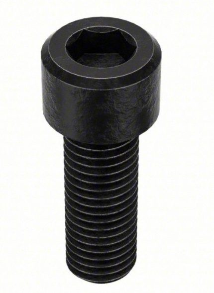 Socket Head Cap Screw: M18-2.5 Thread Size, 60 mm Lg, Std, Black Oxide, Steel, Class 12.9, 10 PK
