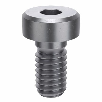 Socket Head Cap Screw: M4-0.7 Thread Size, 8 mm Lg, Low-Profile Std, Black Oxide, Steel, 100 PK