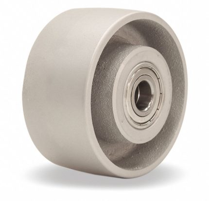 APPROVED VENDOR Caster Wheel: 4 in Wheel Dia., 2 in Wheel Wd, Iron, 800 lb Load Rating, Std
