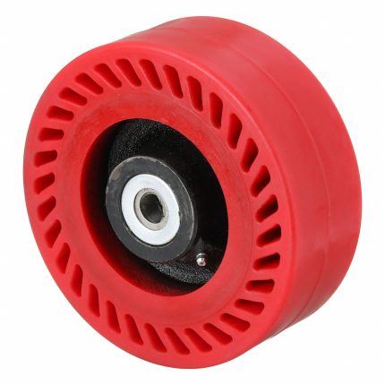 APPROVED VENDOR Caster Wheel: 8 in Wheel Dia., 3 in Wheel Wd, Polyurethane, 1,600 lb Load Rating