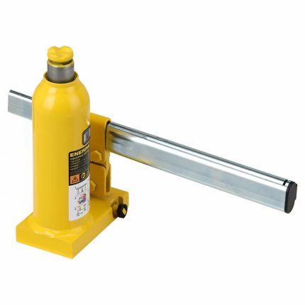 ENERPAC High-Clearance Bottle Jacks: Steel, Manual Handle, Mechanical, 5 ton Load Capacity