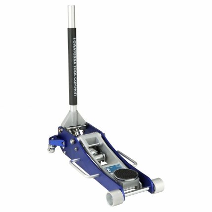 OTC Trolley Floor Jacks: Aluminum, Manual Handle, Mechanical, 2 ton Load Capacity, 3 1/4 in Min Lift