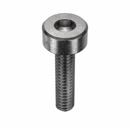 Socket Head Cap Screw: #2-56 Thread Size, 3/8 in Lg, Std, Plain, Steel, 0.086 in Head Ht, 5 PK
