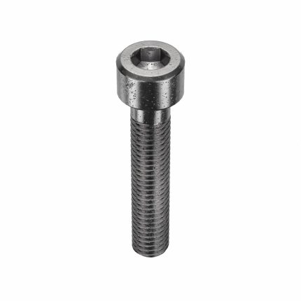 Socket Head Cap Screw: #10-32 Thread Size, 1 in Lg, Std, Plain, Steel, 0.19 in Head Ht, 5 PK