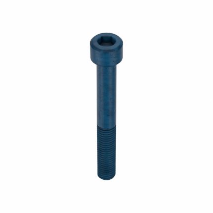 Socket Head Cap Screw: M10-1.5 Thread Size, 80 mm Lg, Std, Blue Phosphate, Steel, 8 mm Drive, 10 PK
