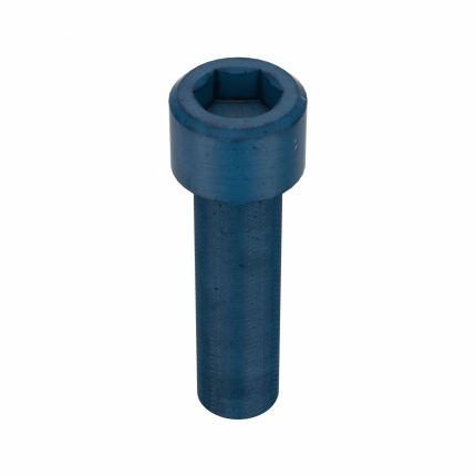Socket Head Cap Screw: M20-2.5 Thread Size, 70 mm Lg, Std, Blue Phosphate, Steel, 17 mm Drive, 5 PK