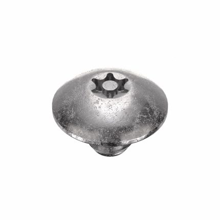 Binding Barrel Bolt Screw: 1/4"-20 Thread Size, 18-8 Stainless Steel, Plain, Truss Scr Hd