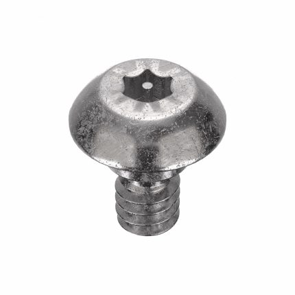 Shoulder Screw: Tamper-Resistant, #10-24 Thr Size, 1/4 in Thr Lg, 1/8 in Shoulder Lg, Truss, Plain