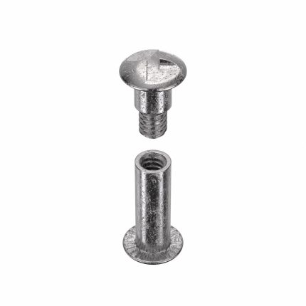 Binding Post: #8-32 Thread Size, 13/64 in Brl Dia, 3/16 in Brl Lg, 18-8 Stainless Steel, 25 PK
