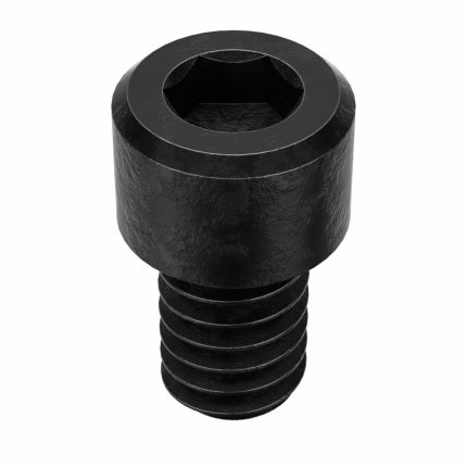 Socket Head Cap Screw: 1/4"-20 Thread Size, 3/8 in Lg, Std, Black Oxide, Alloy Steel, 100 PK