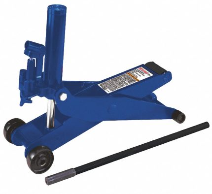 WESTWARD Forklift Jacks: Steel, Manual Handle, Mechanical, 4 ton Load Capacity, 3 in Min Lift