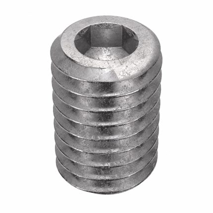 Socket Set Screw: #10-32 Thread Size, 5/16 in Overall Lg, Cup pt, Stainless Steel, Plain, 100 PK