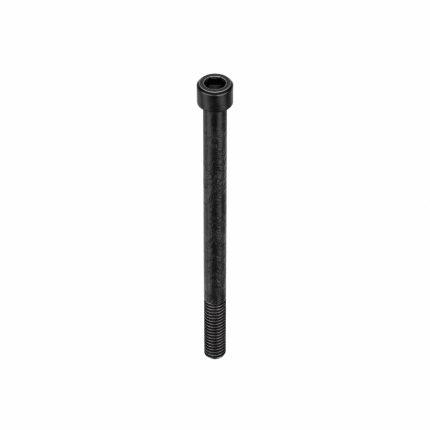 Socket Head Cap Screw: 5/16"-18 Thread Size, 4 1/2 in Lg, Std, Black Oxide, Steel, 10 PK