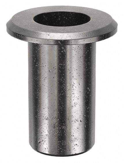 Rivet Nut: 5/16"-18 Thread Size, 3/4 in Overall Lg, 13/32 in Insert Dia, Steel, Plain, Steel, 25 PK