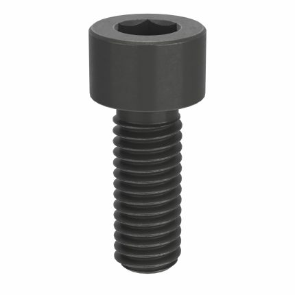 Socket Head Cap Screw: #10-32 Thread Size, 1/2 in Lg, Std, Black Oxide, Steel, 5/32 in Drive, 100 PK