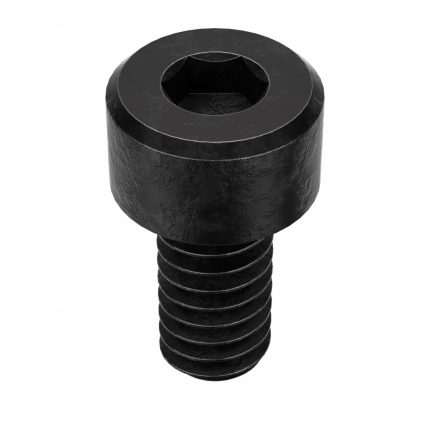 Socket Head Cap Screw: #5-40 Thread Size, 1/4 in Lg, Std, Black Oxide, Steel, 3/32 in Drive, 100 PK