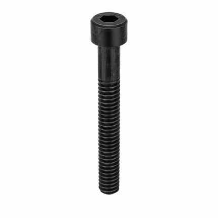 Socket Head Cap Screw: #5-40 Thread Size, 1 in Lg, Std, Black Oxide, Steel, 0.062 in Head Ht, 100 PK