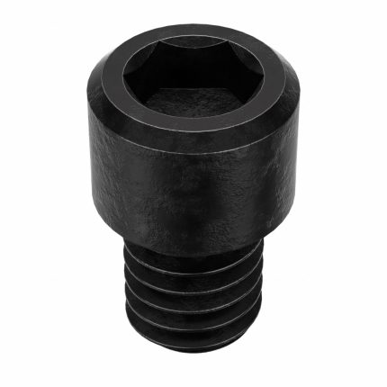 Socket Head Cap Screw: 5/16"-18 Thread Size, 3/8 in Lg, Std, Black Oxide, Steel, 100 PK