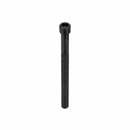 Socket Head Cap Screw: 5/16"-18 Thread Size, 4 in Lg, Std, Black Oxide, Steel, 1/4 in Drive, 50 PK