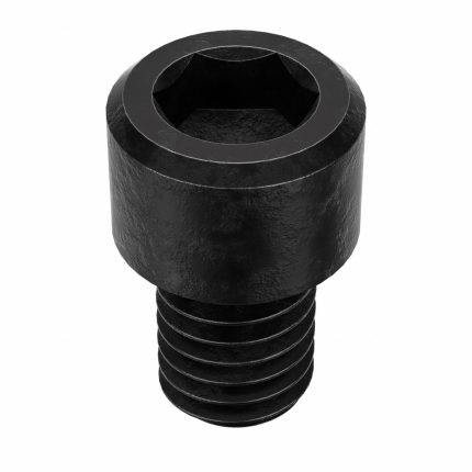 Socket Head Cap Screw: 3/8"-16 Thread Size, 1/2 in Lg, Std, Black Oxide, Steel, 100 PK