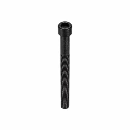 Socket Head Cap Screw: 3/8"-16 Thread Size, 4 in Lg, Std, Black Oxide, Steel, 5/16 in Drive, 50 PK