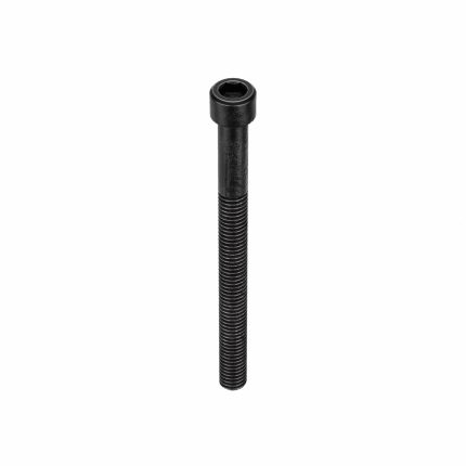 Socket Head Cap Screw: 3/8"-16 Thread Size, 4 1/2 in Lg, Std, Black Oxide, Steel, 50 PK