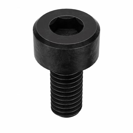 Socket Head Cap Screw: #8-36 Thread Size, 3/8 in Lg, Std, Black Oxide, Steel, 9/64 in Drive, 100 PK
