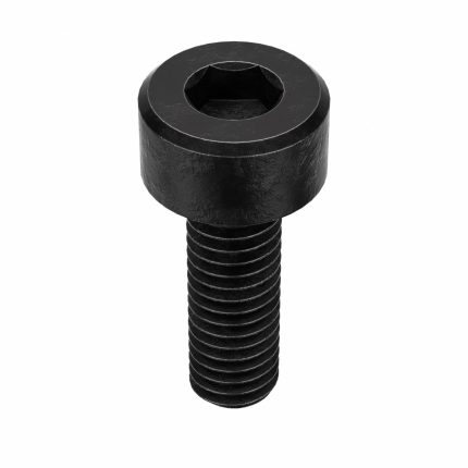 Socket Head Cap Screw: #8-36 Thread Size, 1/2 in Lg, Std, Black Oxide, Steel, 9/64 in Drive, 100 PK