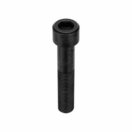 Socket Head Cap Screw: 3/8"-24 Thread Size, 2 in Lg, Std, Black Oxide, Alloy Steel, 50 PK