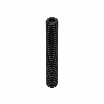 Socket Set Screw: 1/4"-20 Thread Size, 1 3/4 in Overall Lg, Cup pt, Alloy Steel, Black Oxide, 50 PK