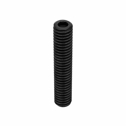 Socket Set Screw: 5/16"-18 Thread Size, 1 3/4 in Overall Lg, Cup pt, Alloy Steel, Black Oxide, 50 PK
