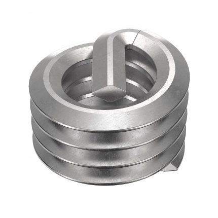 APPROVED VENDOR Helical Insert: Tanged Tang Style, Free-Running, #8-32 Thread Size, Plain, 10 PK