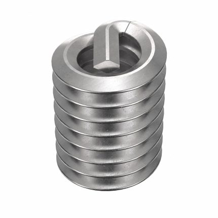 APPROVED VENDOR Helical Insert: Tanged Tang Style, Free-Running, #10-24 Thread Size, Plain, 10 PK