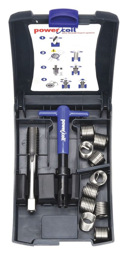 APPROVED VENDOR Thread Repair Kit: Tanged Tang Style, Free-Running, 1 1/8"-7 Thread Size, Plain