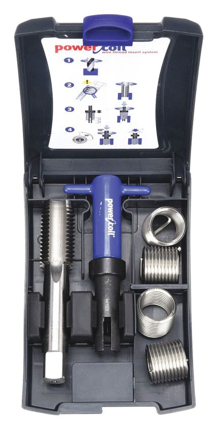 APPROVED VENDOR Thread Repair Kit: Tanged Tang Style, Free-Running, 1"-8 Thread Size, Plain, Plain