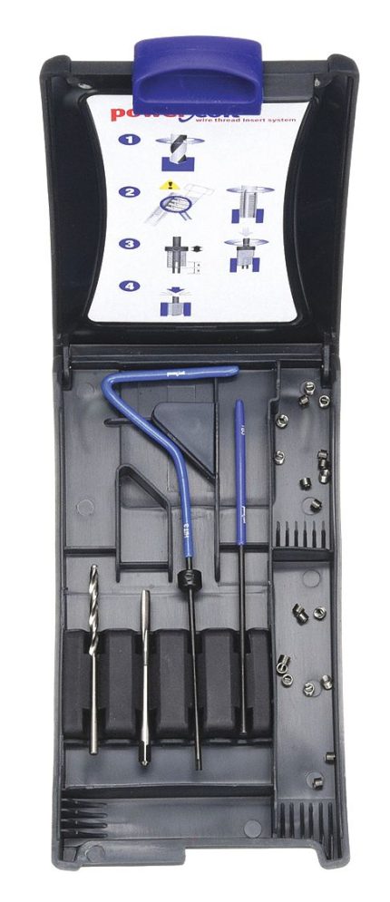 APPROVED VENDOR Thread Repair Kit: Tanged Tang Style, Free-Running, #3-56 Thread Size, Plain, Plain