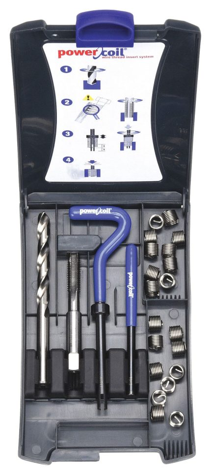 APPROVED VENDOR Thread Repair Kit: Tanged Tang Style, Free-Running, M2.5-0.45 Thread Size, Plain