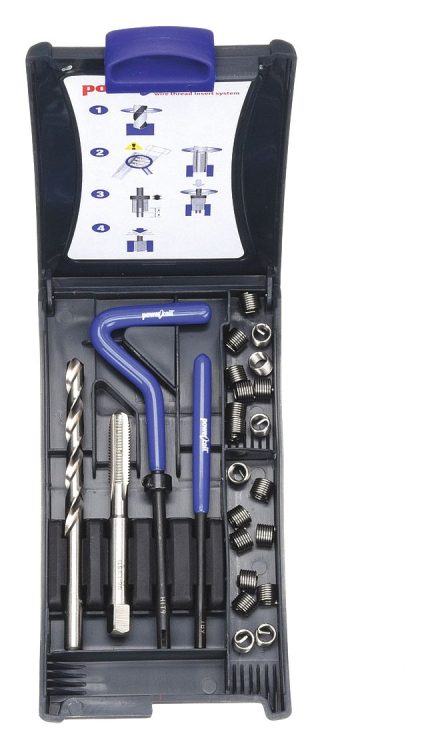 APPROVED VENDOR Thread Repair Kit: Tanged Tang Style, Free-Running, M5-0.80 Thread Size, Plain
