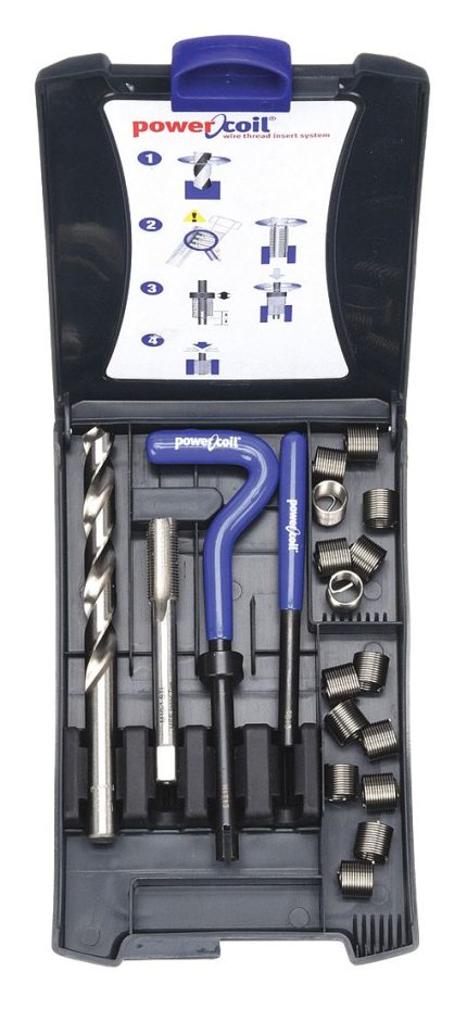 APPROVED VENDOR Thread Repair Kit: Tanged Tang Style, Free-Running, M10-1.00 Thread Size, Plain