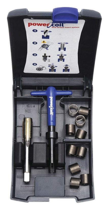 APPROVED VENDOR Thread Repair Kit: Tanged Tang Style, Free-Running, M14-1.50 Thread Size, Plain