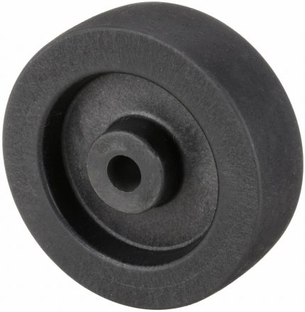 APPROVED VENDOR Caster Wheel: 3 1/2 in Wheel Dia., 1 3/8 in Wheel Wd, Nylon, 700 lb Load Rating, Std
