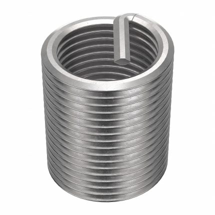 APPROVED VENDOR Helical Insert: Tanged Tang Style, Free-Running, 1"-12 Thread Size, Stainless Steel