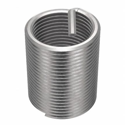 APPROVED VENDOR Helical Insert: Tanged Tang Style, Free-Running, 1 1/4"-12 Thread Size, Plain, Plain
