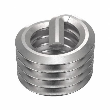 APPROVED VENDOR Helical Insert: Tanged Tang Style, Free-Running, M6-1.00 Thread Size, Plain, 10 PK