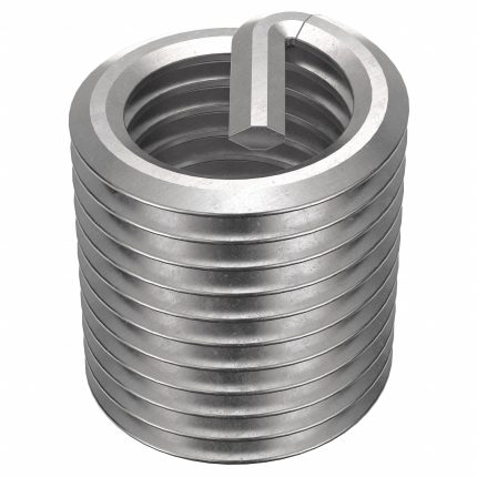 APPROVED VENDOR Helical Insert: Tanged Tang Style, Free-Running, M8-1.00 Thread Size, Plain, 10 PK