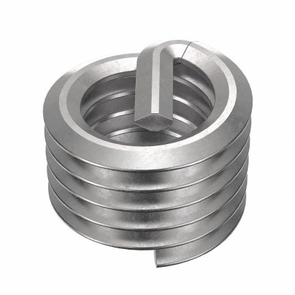 APPROVED VENDOR Helical Insert: Tanged Tang Style, Free-Running, M8-1.25 Thread Size, Plain, 10 PK