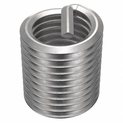APPROVED VENDOR Helical Insert: Tanged Tang Style, Free-Running, M16-2.00 Thread Size, Plain, Plain