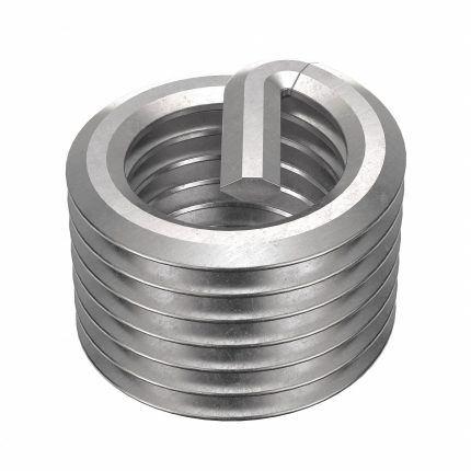 APPROVED VENDOR Helical Insert: Tanged Tang Style, Screw-Locking, 1 1/8"-7 Thread Size, Plain, Plain
