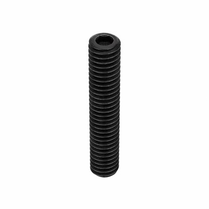 Socket Set Screw: 5/16"-18 Thread Size, 1 3/4 in Overall Lg, Cup pt, Alloy Steel, Socket, 100 PK