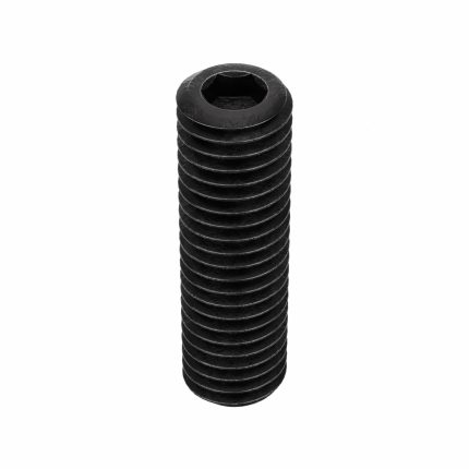 Socket Set Screw: 1/2"-13 Thread Size, 1 3/4 in Overall Lg, Cup pt, Alloy Steel, Black Oxide, 25 PK